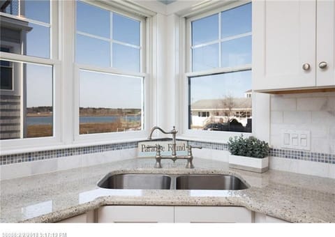 Magnificent views from this house of the harbor, marsh and Wells Beach