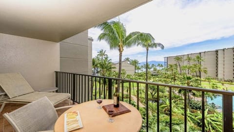 Private lanai with breathtaking views of the Resort grounds and Pacific Ocean