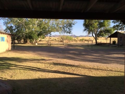 view from front porch