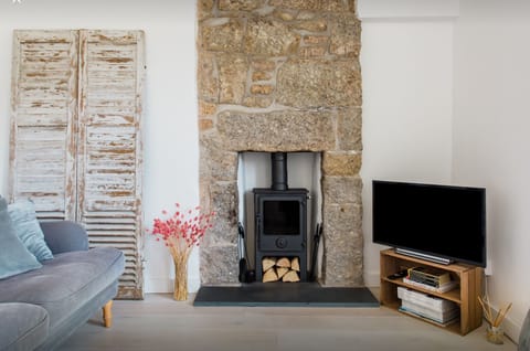 The woodburner and all home comforts are perfect for a cosy night in