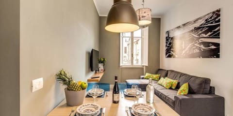 Apartment, 3 Bedrooms | Living area | Smart TV