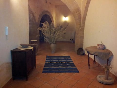 Interior entrance