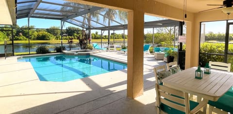 A resort-like pool area all to yourselves! 