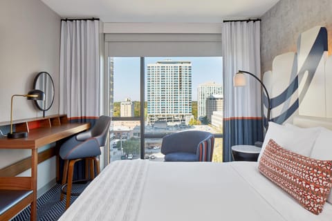 Room, 1 Queen Bed | Premium bedding, down comforters, pillowtop beds, in-room safe