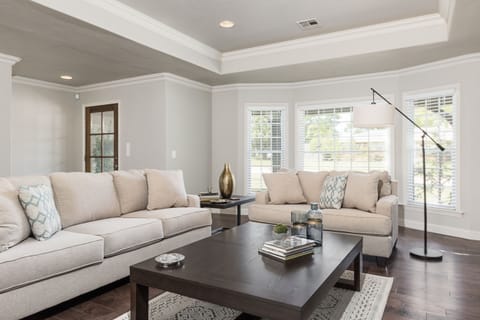 Spacious living room. 