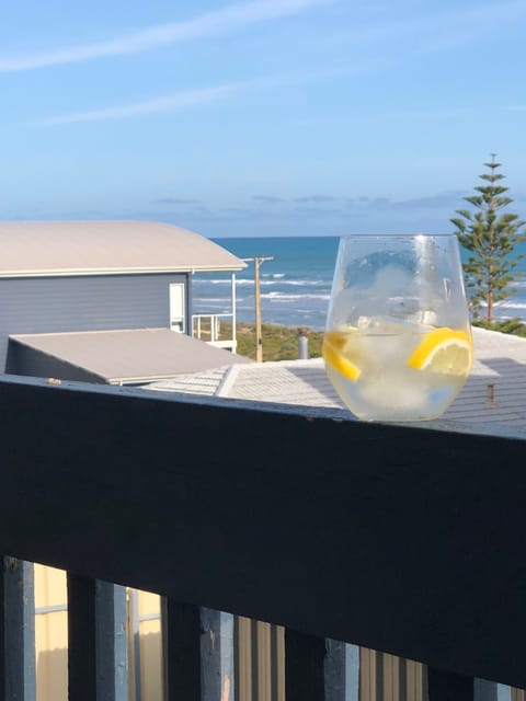 Cocktails on the deck
