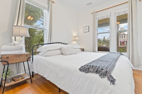 Bedroom 1 with king bed.