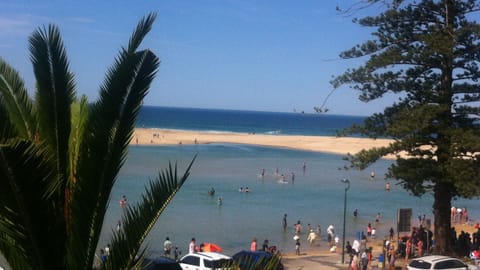 Great views from your balcony, swim straight in front