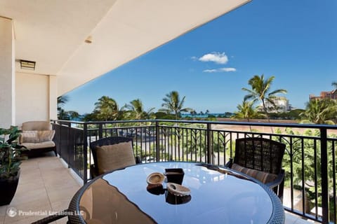 Ocean view in lanai of 3-bedroom villa