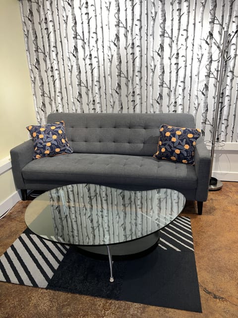 Welcome! Front room with Smart TV, WIFI, free street parking, games, and more