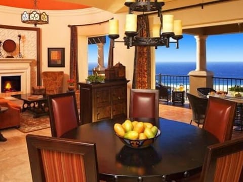 Dining and Living rooms with spectacular ocean view