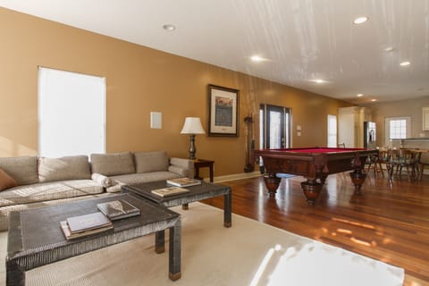Expansive open concept living room