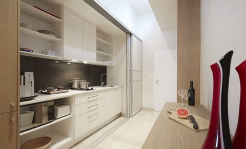 Microwave, coffee/tea maker, electric kettle, highchair