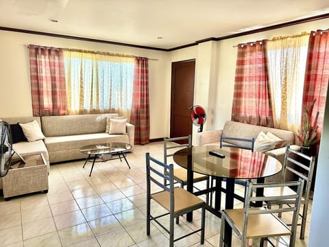 City Apartment, 2 Bedrooms | Living area | Flat-screen TV