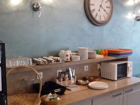 Daily buffet breakfast (EUR 7 per person)