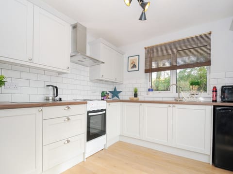 Cottage | Private kitchen | Fridge, microwave, stovetop, toaster
