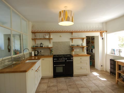 Cottage | Private kitchen | Fridge, microwave, stovetop, dishwasher