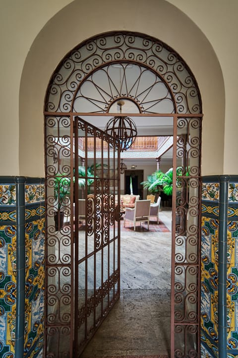 Interior entrance