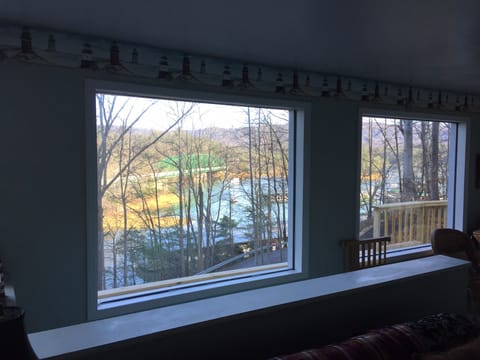 View from living room