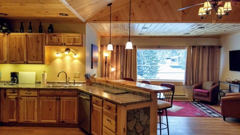 Large, open floor plan is comfortable and fun!