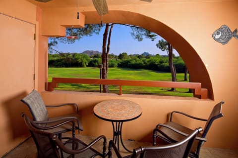 Relax and enjoy the view on your private balcony!
