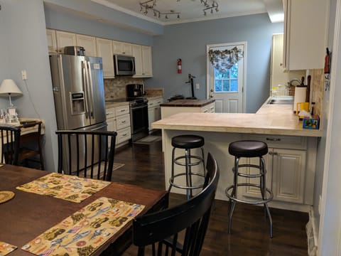 Remodeled Kitchen, Dining Room