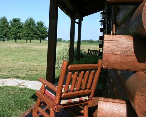 Relax on the front deck and watch for the deer at sunset.