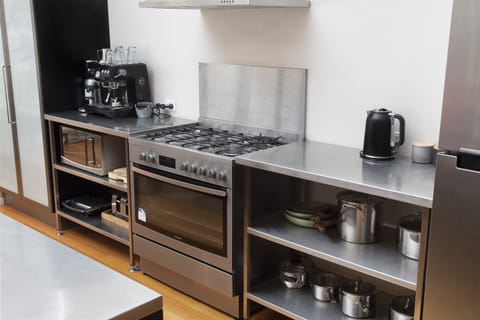 Quality amenities and appliances. Fresh coffee beans roasted & delivered locally