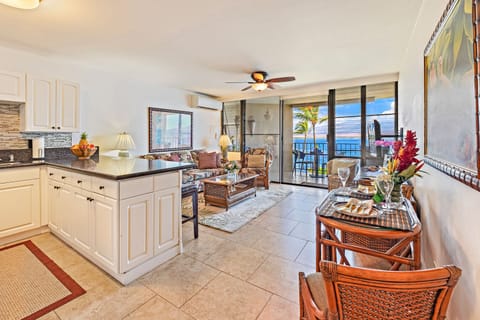 Open concept living.