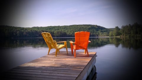 Waterfront with dock
