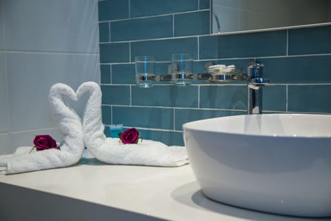 Single Room, Mountain View | Bathroom | Shower, free toiletries, hair dryer, towels