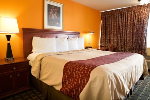 Economy Single Room, 1 King Bed, Non Smoking | Desk, free WiFi, bed sheets