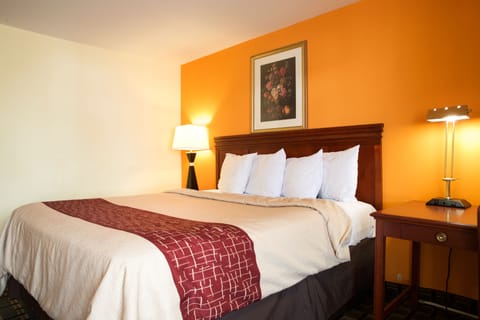 Economy Single Room, 1 King Bed, Non Smoking | Desk, free WiFi, bed sheets