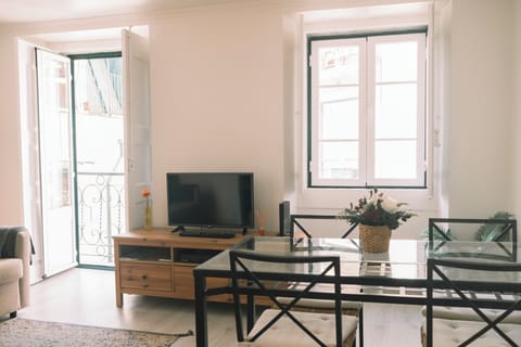 Apartment, 2 Bedrooms, City View | Living area | Flat-screen TV