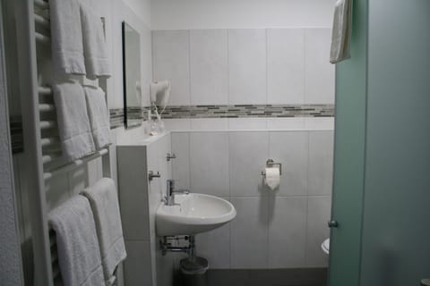 Traditional Double Room | Bathroom | Shower, hair dryer, soap, shampoo