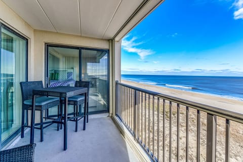 Balcony view looking North