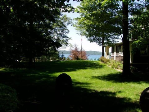 large lawn for croquet or other games