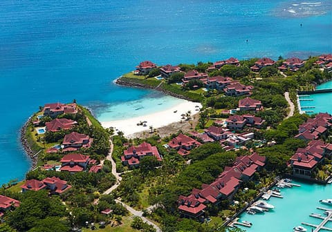 Eden Island showing just one of its 4 gorgeous beaches