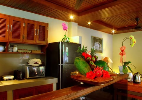 Fresh tropical fruits are always available