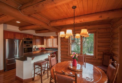 Dining Area and kitchen