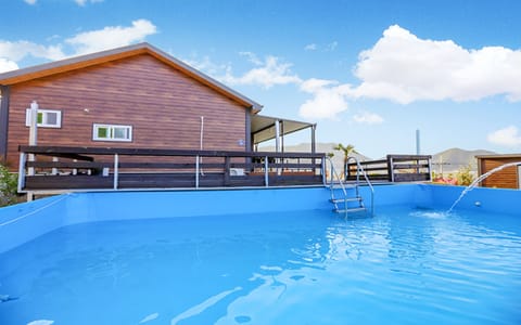 Seasonal outdoor pool