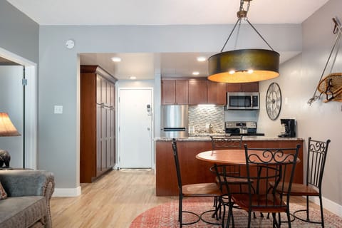 Dining table with seating for 4