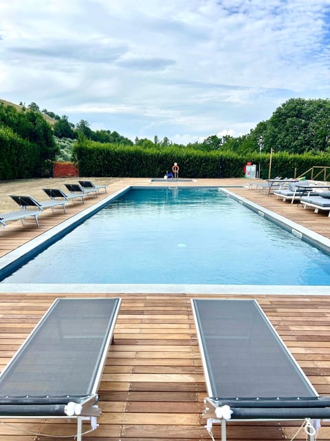 Seasonal outdoor pool