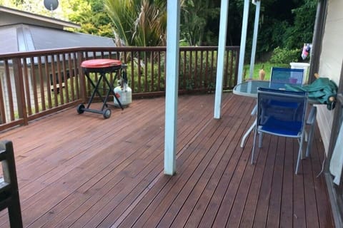 open plan deck