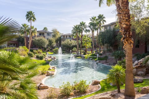 Master bedroom with fan
