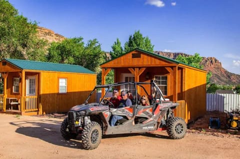 Comfort Cabin, 1 Queen Bed | Street view