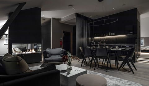 Revontuli [The Northern Lights] | Private kitchen | Fridge, microwave, stovetop, dishwasher