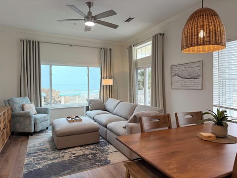 Main Living Area with Direct Ocean Views 