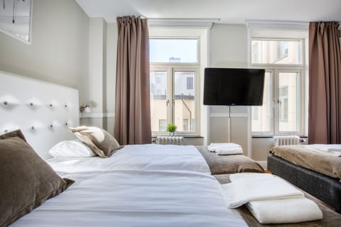 Desk, iron/ironing board, free WiFi, bed sheets