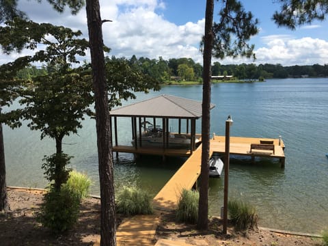 Dock view from house